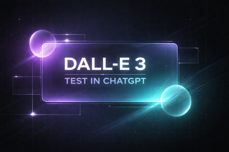 DALL-E 3 Test in ChatGPT