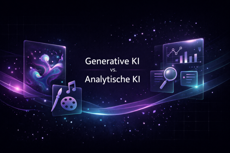 Generative KI vs. Analytische KI