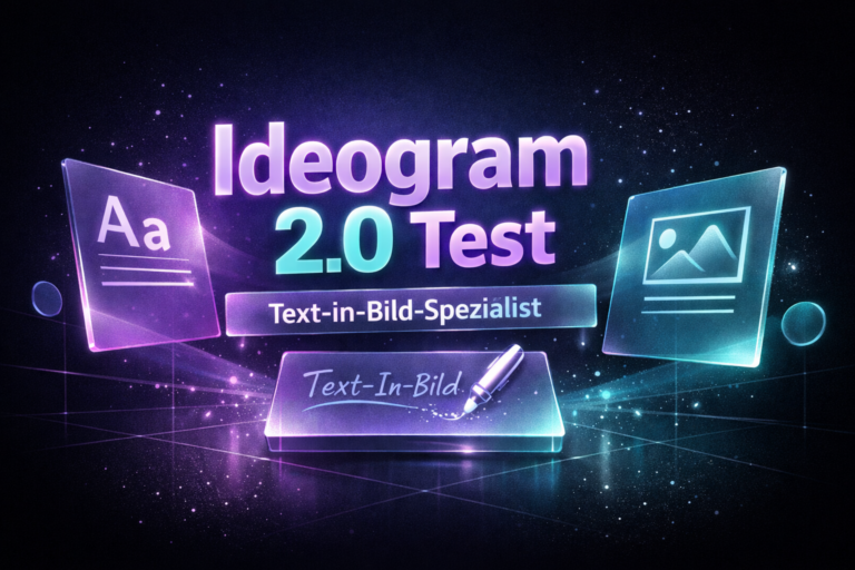 Ideogram 2.0 Test – Text-in-Bild-Spezialist