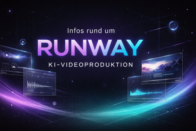 Infos rund um Runway – KI-Videoproduktion