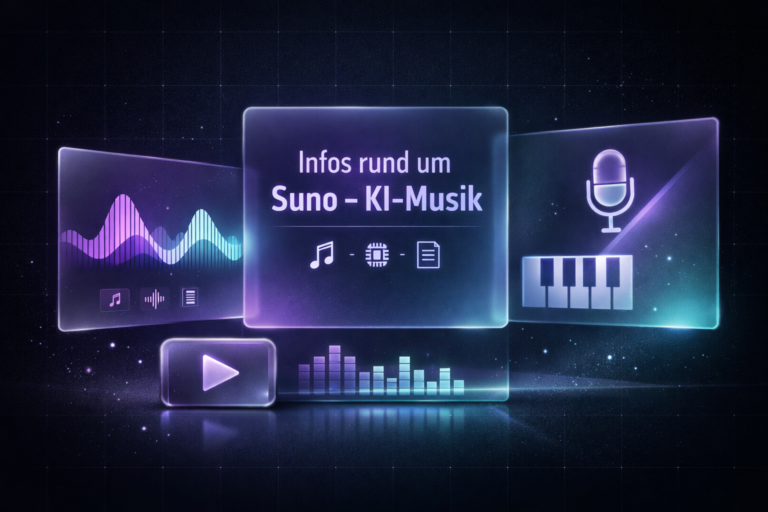 Infos rund um Suno – KI-Musik