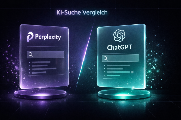 KI-Suche Vergleich – Perplexity vs. ChatGPT