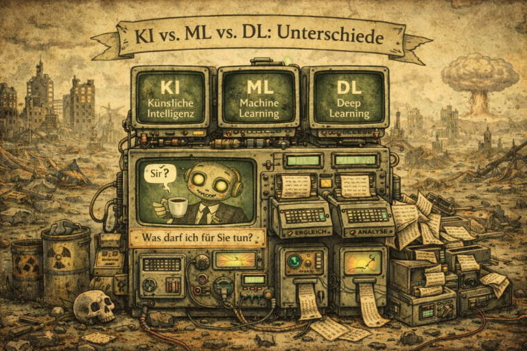 KI vs. Machine Learning vs. Deep Learning – Unterschiede