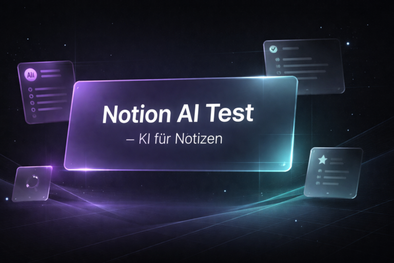 Notion AI Test – KI für Notizen