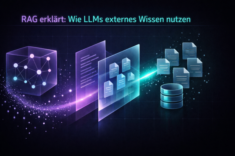 RAG erklärt: Wie LLMs externes Wissen nutzen