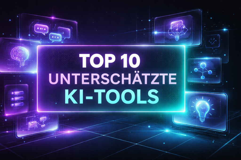 Top 10 unterschätzte KI-Tools