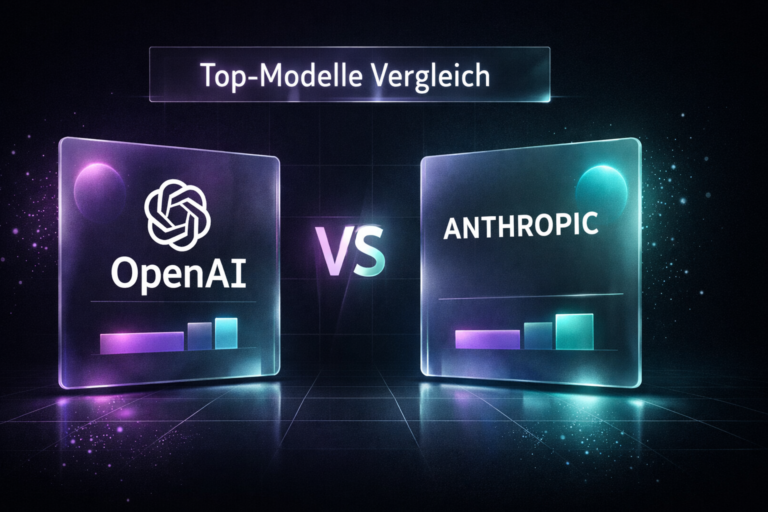 Top-Modelle Vergleich – OpenAI vs. Anthropic
