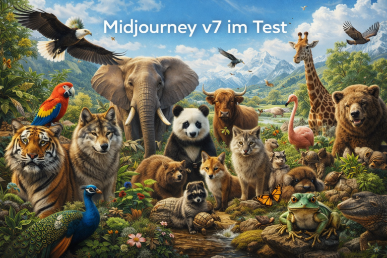 Midjourney v7 im Test