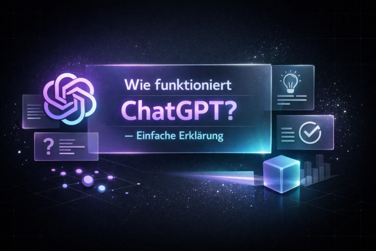 Wie funktioniert ChatGPT? – Einfache Erklärung
